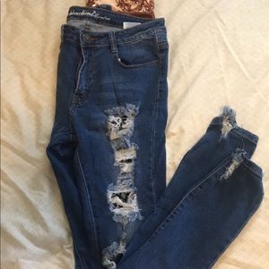 Ripped jeans